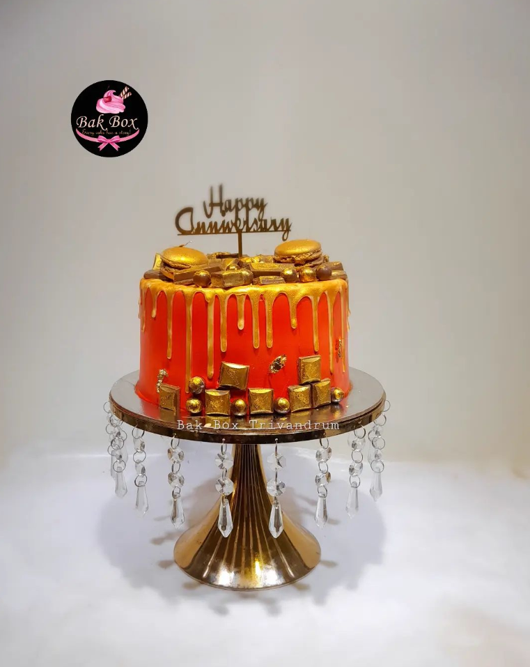 Anniversary cakes from one of the best online cake shop in Trivandrum, bak box trivandrum.